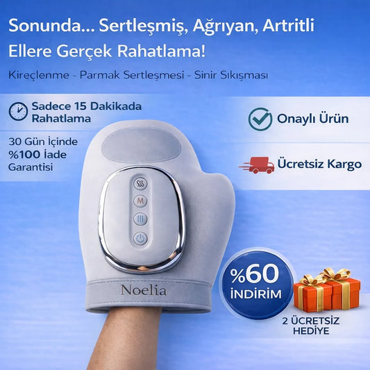 El & Bilek Isıtmalı El Masaj Cihazı